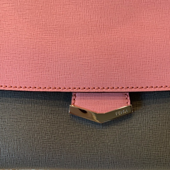 Authentic Fendi Tri color Demi Jour handbag - Picture 2 of 8